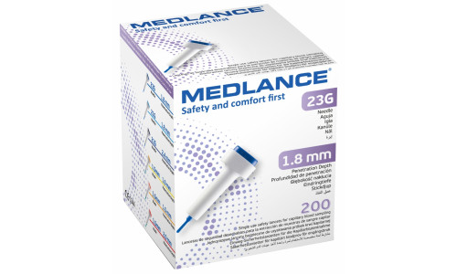 Ланцет с кнопкой Medlance 23G 1.8 